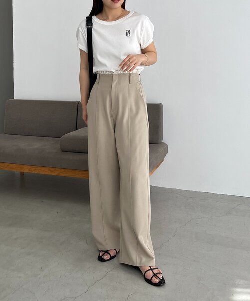 CAPRICIEUX LE'MAGE（カプリシューレマージュ） パンツ フリルウエスト