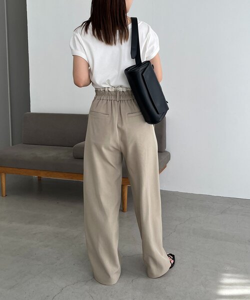 CAPRICIEUX LE'MAGE（カプリシューレマージュ） パンツ フリルウエスト