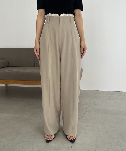 CAPRICIEUX LE'MAGE（カプリシューレマージュ） パンツ フリルウエスト