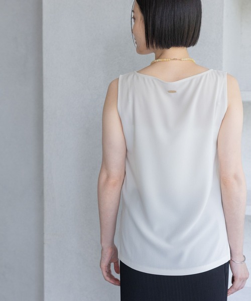 A part by tシャツ ソフトジョーゼットノースリーブT レディース