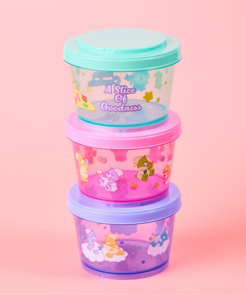 THE BAREFOOT 食器 「 ケアベア / Care Bears 」ジョイント式保存容器