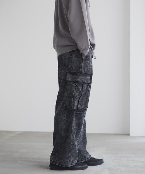 パンツ Cargo stone  ( navy ) Size M NAVY カーゴパンツ カーゴパンツ メンズ : ZOZOTOWN Yahoo!店 - 通販