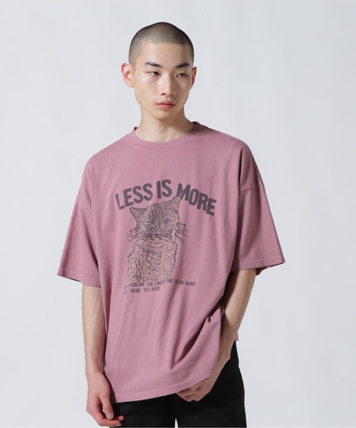 レミレリーフ　半袖Tシャツ REMI RELIEF 「REMI RELIEF」 半袖Tシャツ L ピンク メンズ