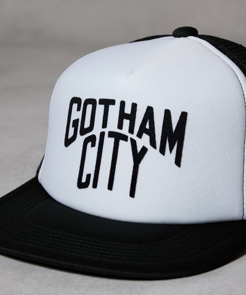 NUMBER (N)INE キャップ 帽子 GOTHAM CITY PRINTED MESH CAP