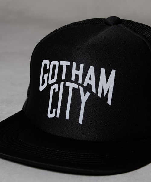 NUMBER (N)INE キャップ 帽子 GOTHAM CITY PRINTED MESH CAP