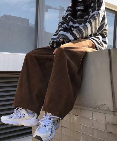 「CELENA BEATS」 スラックス L ブラック メンズ_画像2