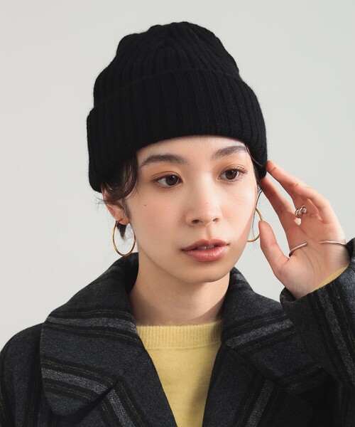 KIJIMA TAKAYUKI カシミヤニット帽 KIJIMA TAKAYUKI（キジマタカユキ） ニット帽 ニットキャップ 「WOMEN