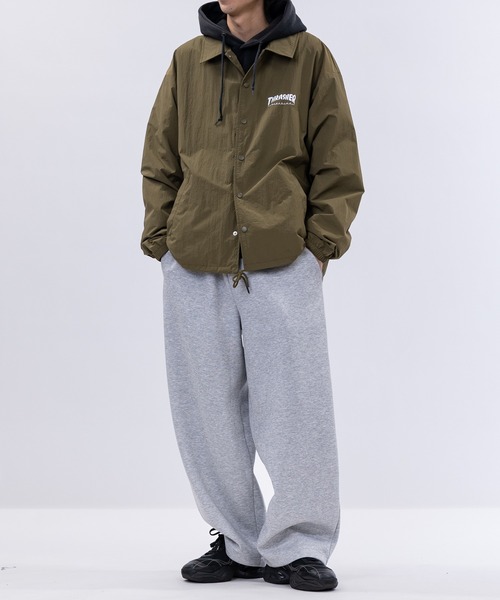 THRASHER（スラッシャー） ナイロンジャケット 「at」「THRASHER