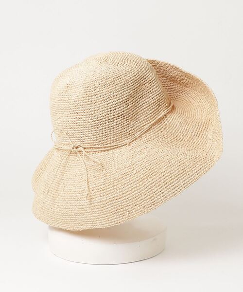 HELEN KAMINSKI ベージュ 麦わら帽子 フリーサイズ HELEN KAMINSKI ベージュ 麦わら帽子 フリーサイズ