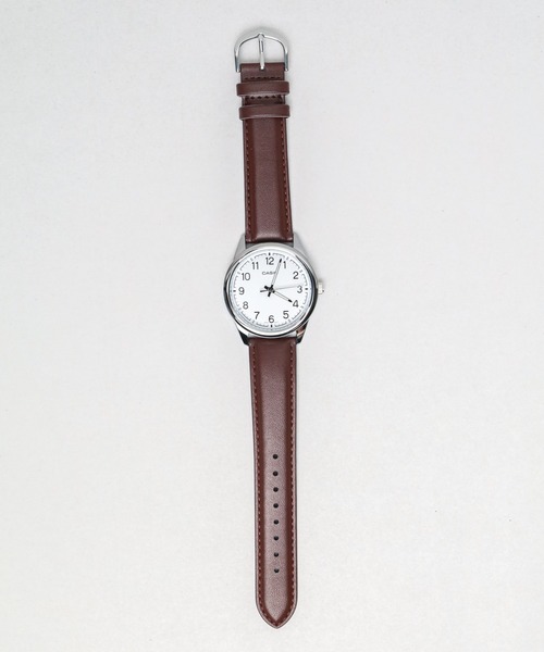 CASIO（カシオ） チープカシオ 腕時計 //STANDARD MENS ROUND LETHER