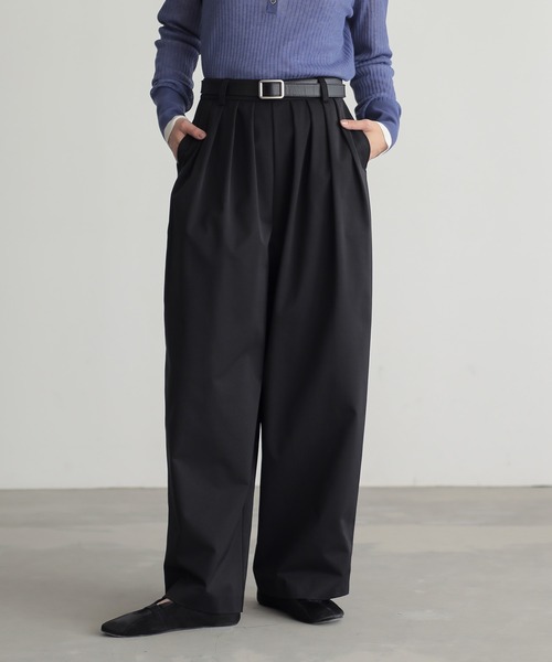 for/c（フォーシー） ワイドパンツ チノパン 「低身長/高身長向け