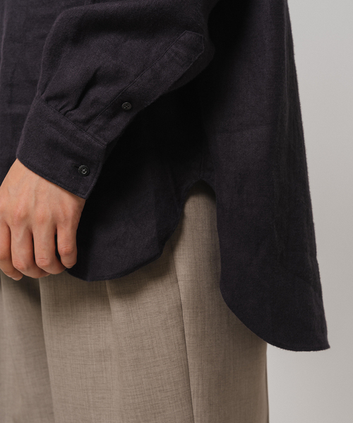 EDIFICE（エディフィス） シャツ ETS.MATERIAUX(マテリオ) リネン