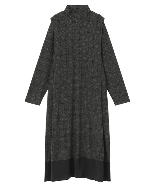 ZUCCa（ズッカ） ワンピース タイルプリントジャージィー / ワンピース