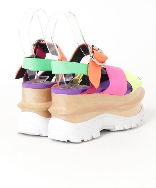 「Jeffrey Campbell」 ヒールサンダル 36 パープル レディース_画像2