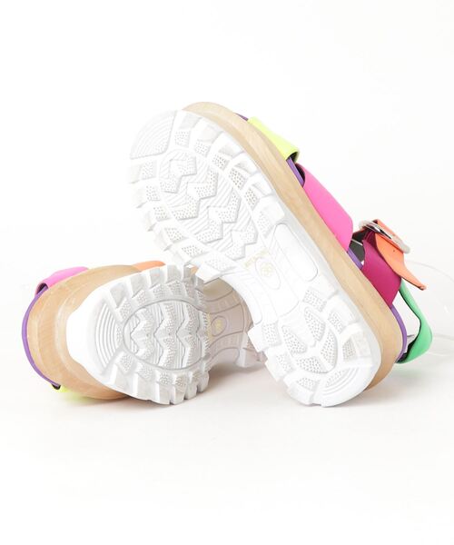 「Jeffrey Campbell」 ヒールサンダル 36 パープル レディース_画像3