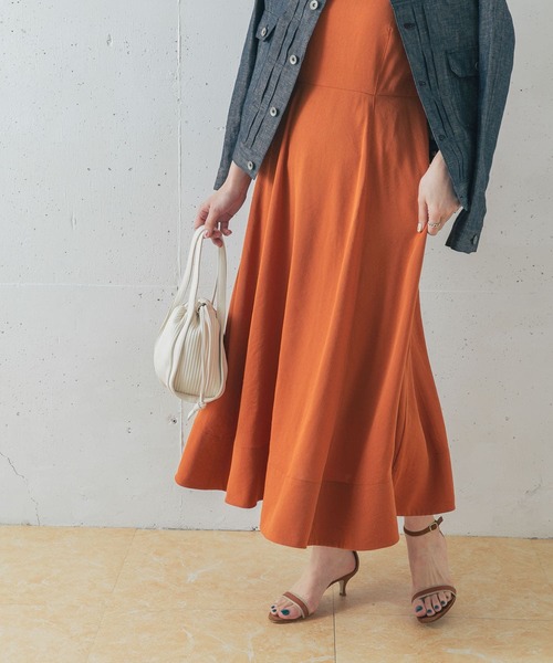 「URBAN RESEARCH ROSSO」 半袖ワンピース FREE ブラック レディース_画像6