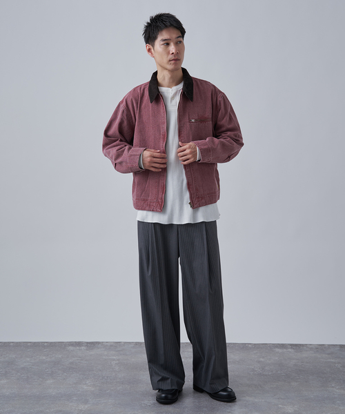 B.C STOCK（ベーセーストック） ブルゾン アウター 「PLANET OF EARTH