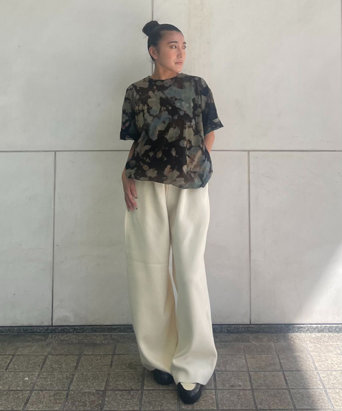 bal バル グラデーションパンツ BAL tシャツ 「BAL &frasl; バル」 LOGO TIE