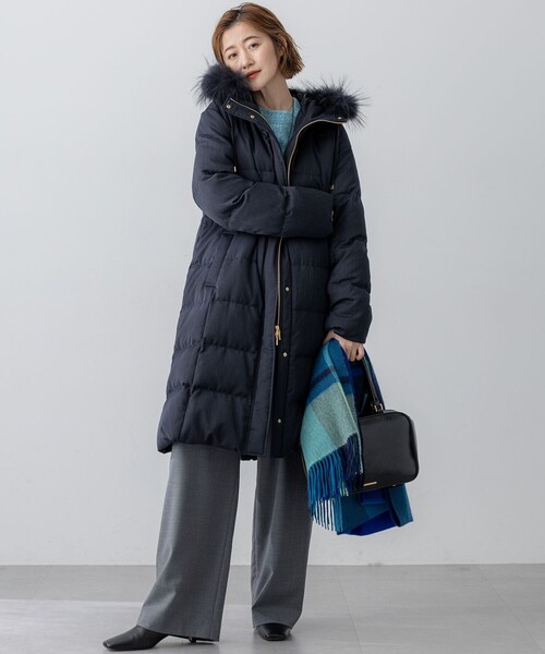 23区（ニジュウサンク） ダウンコート ダウンジャケット 「撥水加工