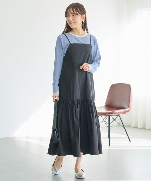 LAVEANGE（ラビアンジェ） ワンピース 「前後2WAY」ドロストキャミ