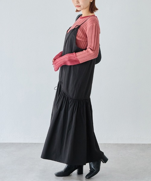 LAVEANGE（ラビアンジェ） ワンピース 「前後2WAY」ドロストキャミ