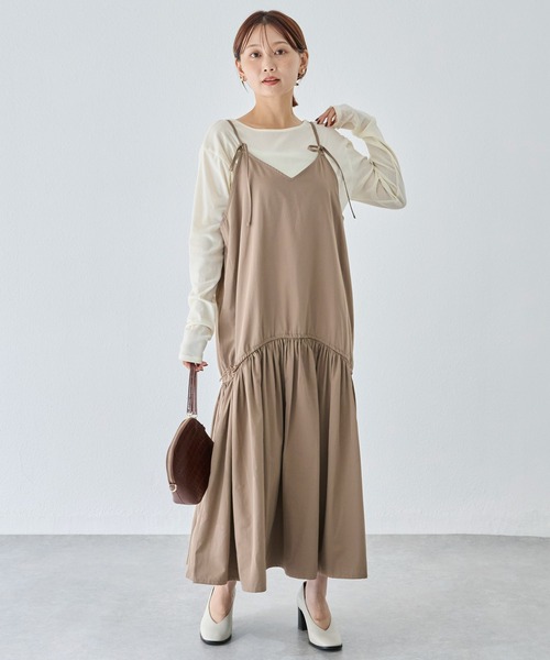 LAVEANGE（ラビアンジェ） ワンピース 「前後2WAY」ドロストキャミ