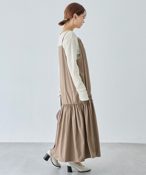 LAVEANGE（ラビアンジェ） ワンピース 「前後2WAY」ドロストキャミ