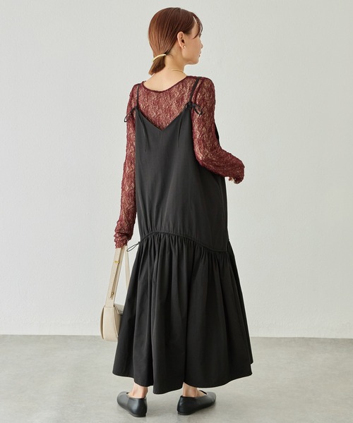 LAVEANGE（ラビアンジェ） ワンピース 「前後2WAY」ドロストキャミ