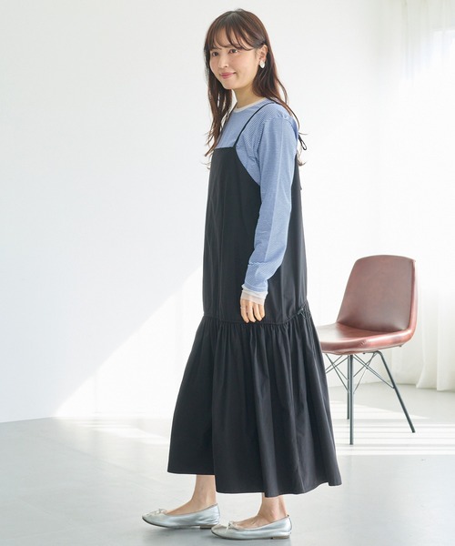 LAVEANGE（ラビアンジェ） ワンピース 「前後2WAY」ドロストキャミ