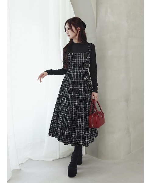 Darich（ダーリッチ） ロゴベーシックリブトップス レディース