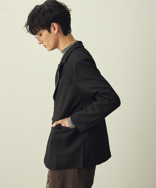 Shoowtime（ショウタイム） ジャケット テーラードジャケット Zip-Up