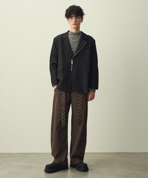 Shoowtime（ショウタイム） ジャケット テーラードジャケット Zip-Up