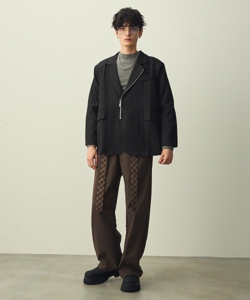 Shoowtime（ショウタイム） ジャケット テーラードジャケット Zip-Up