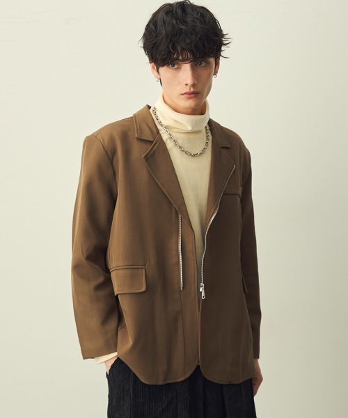 Shoowtime（ショウタイム） ジャケット テーラードジャケット Zip-Up