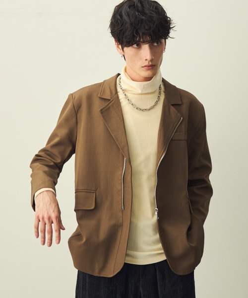 Shoowtime（ショウタイム） ジャケット テーラードジャケット Zip-Up