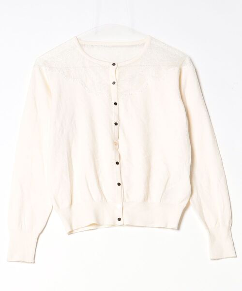 CELFORD（セルフォード） ニットカーディガン 36 ホワイト レディース