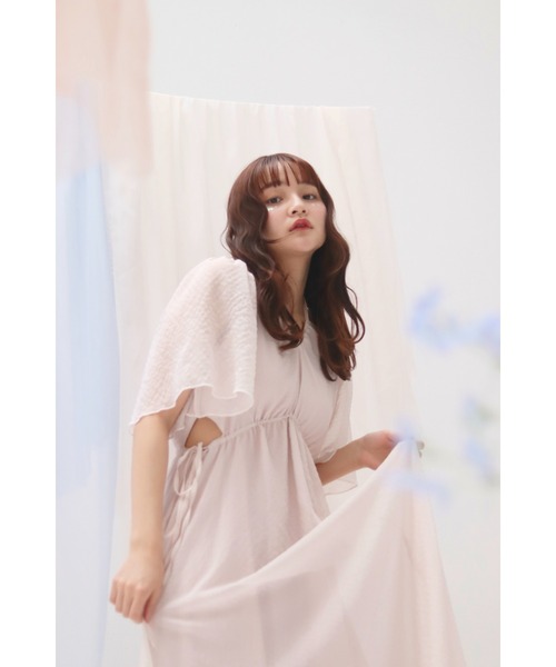 「muguet」 半袖ワンピース FREE ピンク レディース_画像6