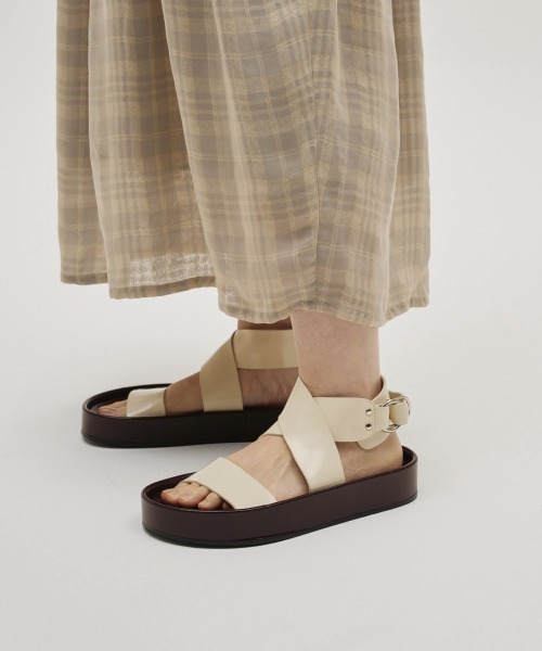 TODAYFUL サンダル Chunky Belt Sandals レディース : ZOZOTOWN Yahoo