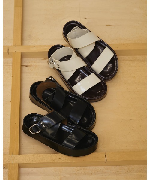 TODAYFUL サンダル Chunky Belt Sandals レディース : ZOZOTOWN Yahoo