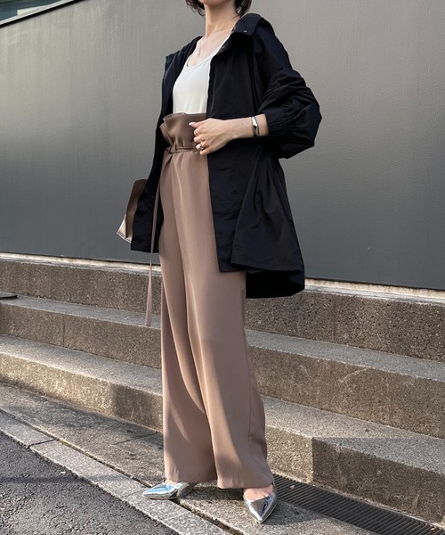 【Moka】COLLAGE GALLARDAGALANTE ブルゾン COLLAGE GALLARDAGALANTE（コラージュ ガリャルダガランテ） ナイロン