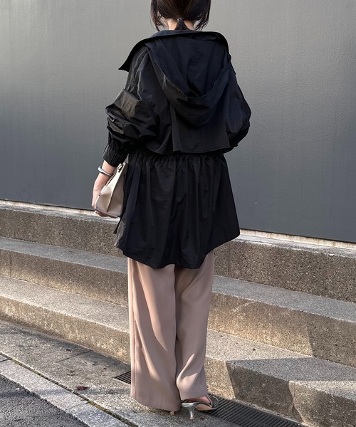 【Moka】COLLAGE GALLARDAGALANTE ブルゾン COLLAGE GALLARDAGALANTE（コラージュ ガリャルダガランテ） ナイロン