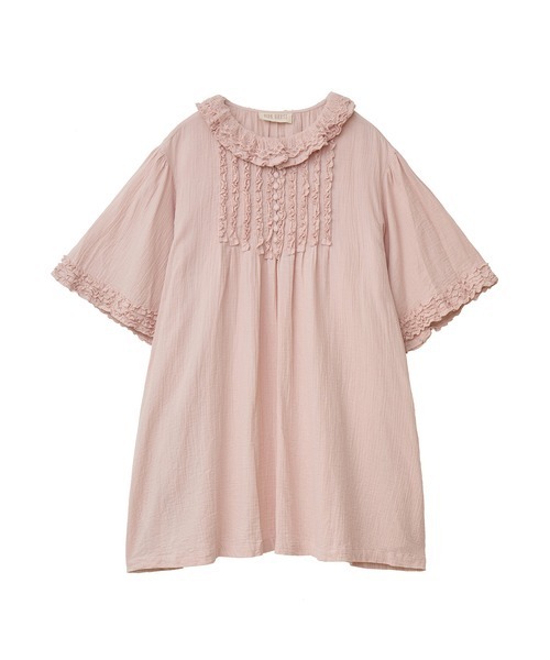 PINK HOUSE（ピンクハウス） 半袖ワンピース フリー キナリ レディース