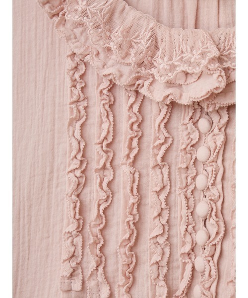 PINK HOUSE（ピンクハウス） 半袖ワンピース フリー キナリ レディース