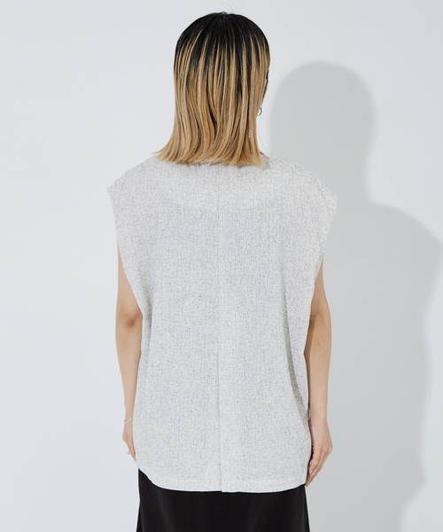 「NOMINE」 ベスト フリー シルバー レディース_画像5