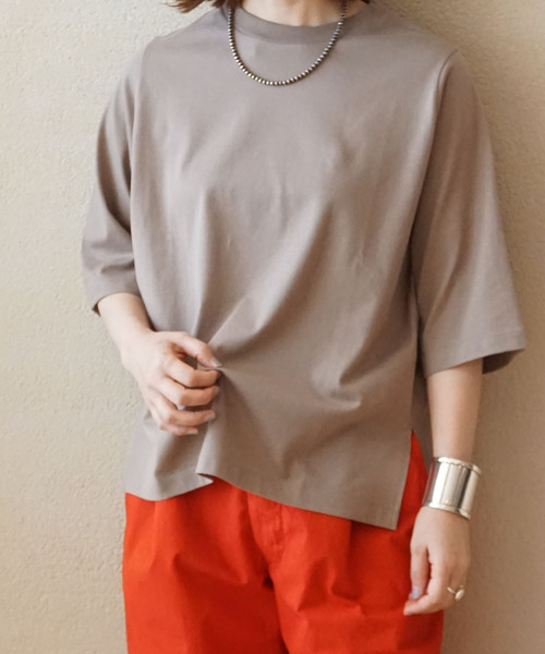 「JOURNAL STANDARD LUXE」 半袖Tシャツ FREE ピンク レディース_画像7