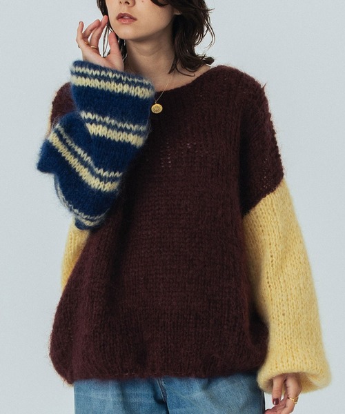 ROSE BUD（ローズバッド） ニット セーター (mici)CHUNKY SWEATER