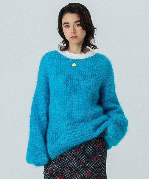 ROSE BUD（ローズバッド） ニット セーター (mici)CHUNKY SWEATER