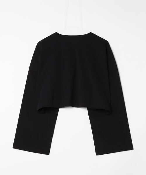 「AEWEN MATOPH」 長袖カットソー FREE ブラック レディース_画像2