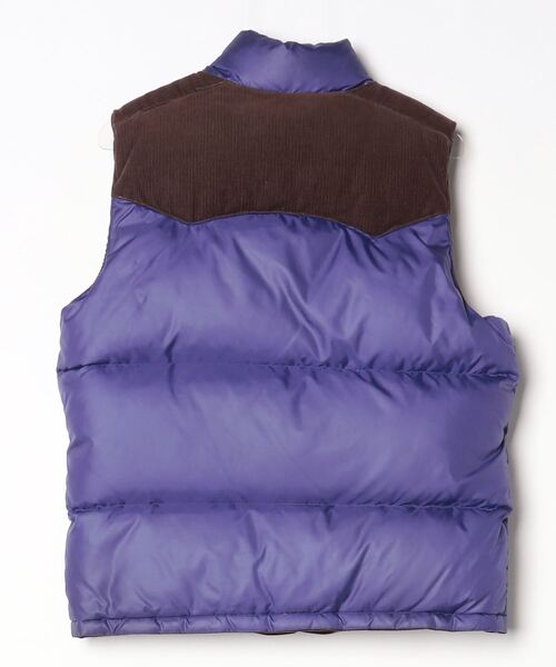   ダウンベスト パープル 高品質 ダウンベスト 900フィルパワー 羽毛 メンズ 日本製 Mind M