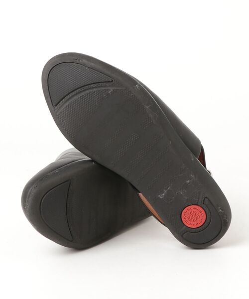 「fitflop」 フラットサンダル 5 ブラック レディース_画像3